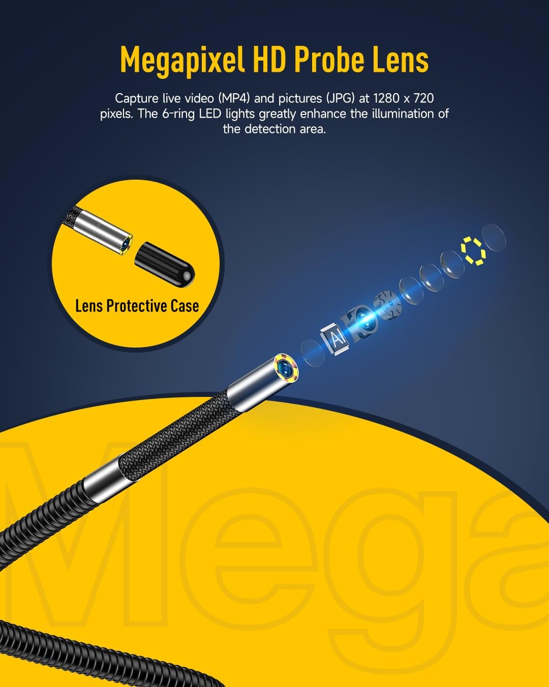 Ulefone uSmart E03 Ulefone Endoscope for Armor 24, Armor 21, Armor 19T, Armor 19, Armror 18T, Armor 18, Armor 16 Pro, Power Armor 13, Armor 9, Armor 9E Armor Pad, Ulefone Smartphone sale