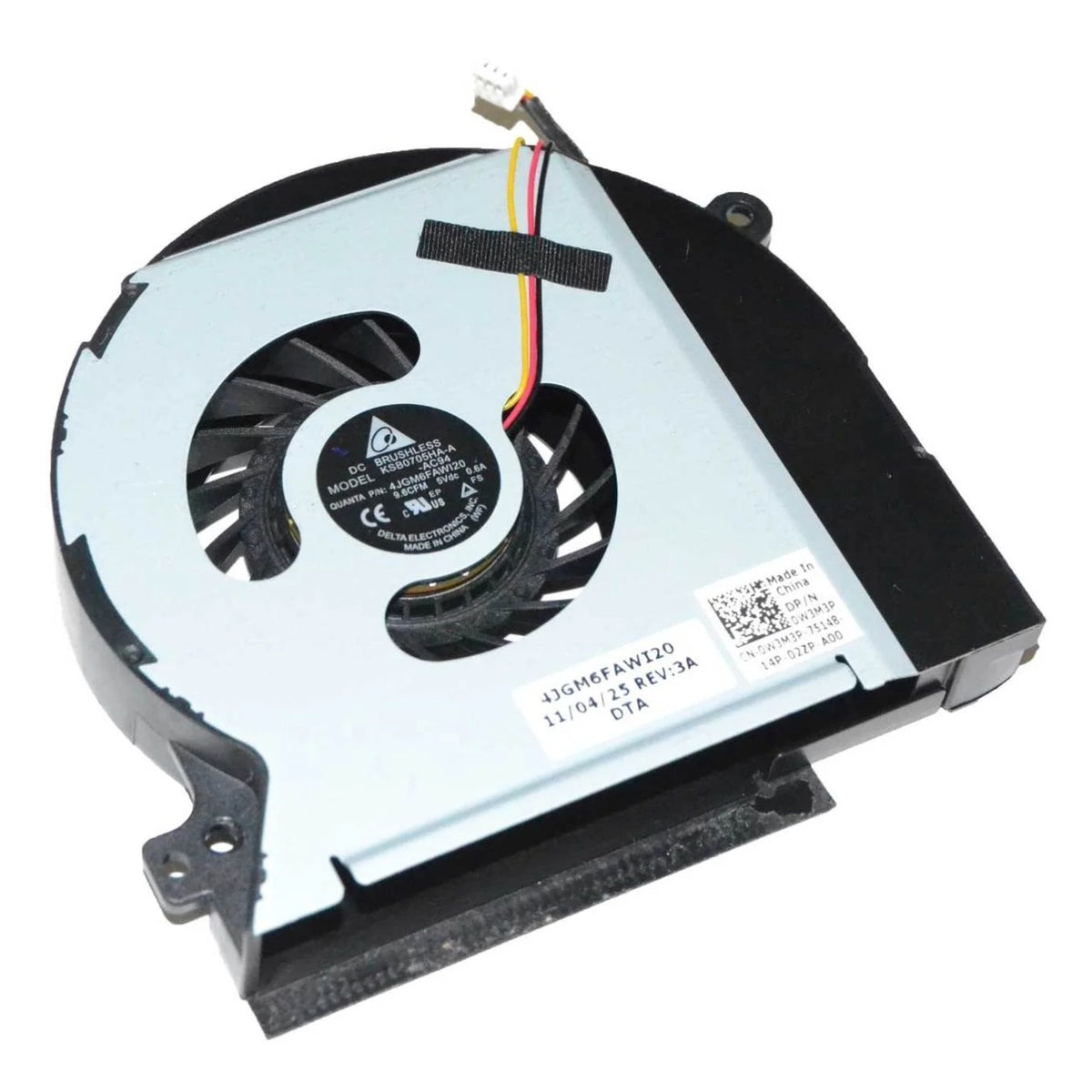 CPU Cooling Fan for Dell XPS L501x L502x L701x L702x 0W3M3P 5V Series Laptop