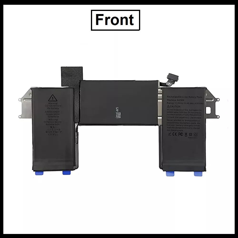 Laptopking Replacement battery for A2389 A2337 MacBook Air 13 Inch A2337 M1 2020 EMC 3598 MGN53LL/A MGN83LL/A MGN63LL/A MGN93LL/A MGND3LL/A MGN73LL/A MGNA3LL/A MGNE3LL/A 11.39V 49.9Wh 4380mAh