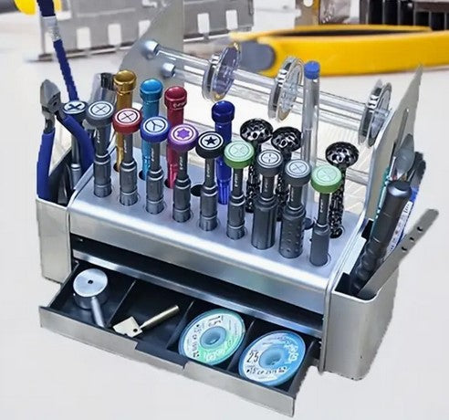 Screw driver/ Tool Organizer Box "screw drivers are not included" sale