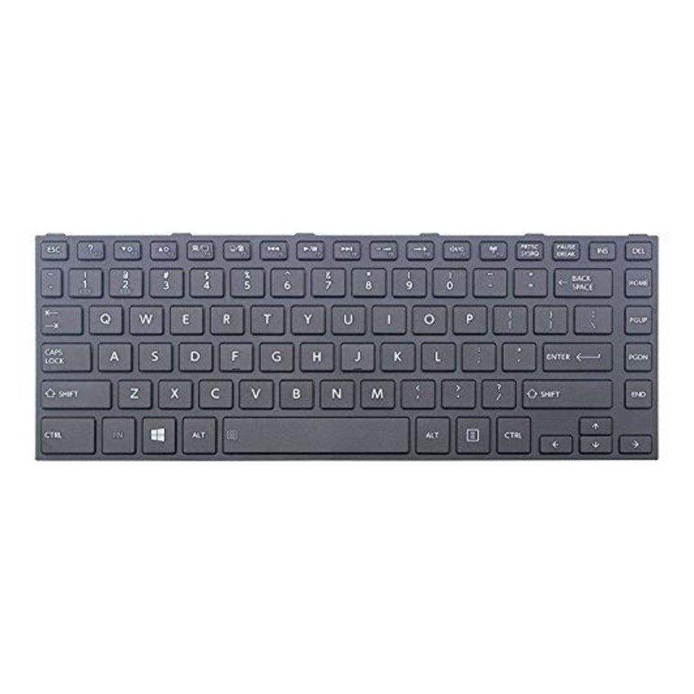 New Replacement Keyboard for Toshiba Satellite Portege Tecra - All Models Available 90-day Warranty (Satellite C40 C40A C45 C40D C40t C45t, Black with Frame) US Layout