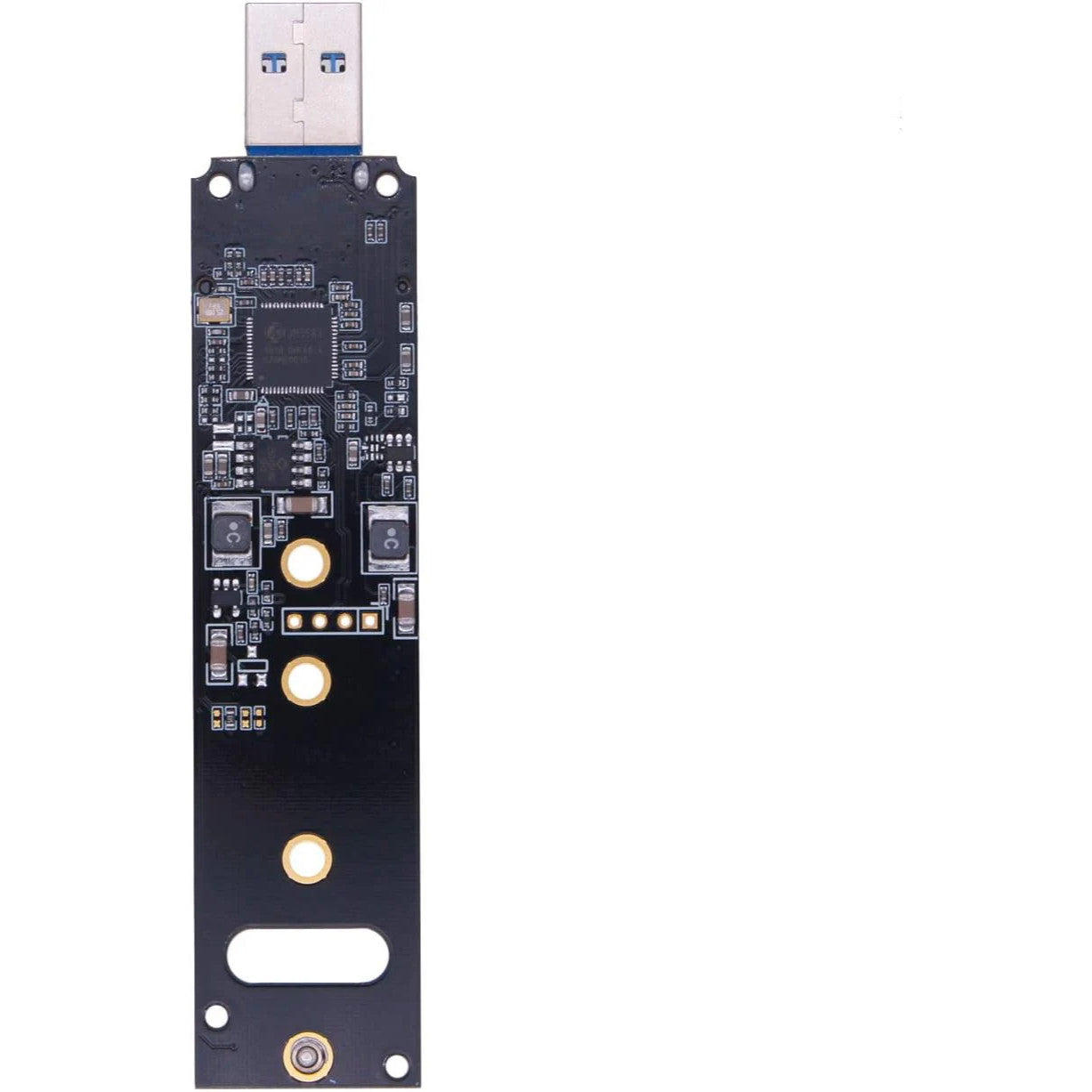 M.2 NVME USB 3.1 Adapter, M-Key M.2 NGFF NVME to USB Card Reader USB 3.1 Gen 2 Bridge Chip with 10 Gbps High Performance NVME Adapter Card Reader — LK-PRT-LK-0032
