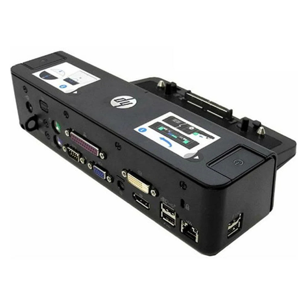 HP Docking Station for Elitebook 8470p 8470w 8540w 8560p 8560wHP 8470p 8470w 8540w 8570w 8740w 8760w 8770w with Adapter Refurbished — LK-DOC-HP-0010