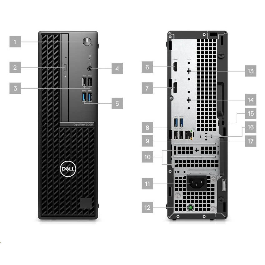 Dell OptiPlex 3000 SFF 12th Gen i5 12500 @3.0Ghz, 16GB 256GB SSD , W11 Pro — LK-DSK-DEL-0027