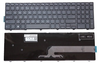 LaptopKing Replacement Keyboard for Dell Inspiron Dell Latitude 15 3000 Series 3541 3542 3543 3551 3552 3553 3558, 5000 Series 5542 5543 5545 5547 5558 5559 (1 Year Warranty)