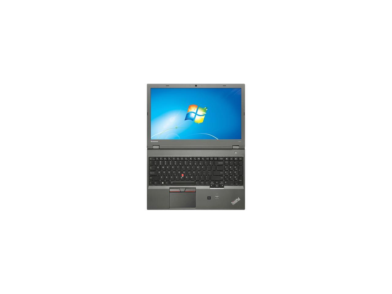 Lenovo Thinkpad Laptop W541 4th Gen Quad Core i7 . 2.9ghz / 16GB / 240GB SSD Camera WiFi Windows 10 Pro Refurbished