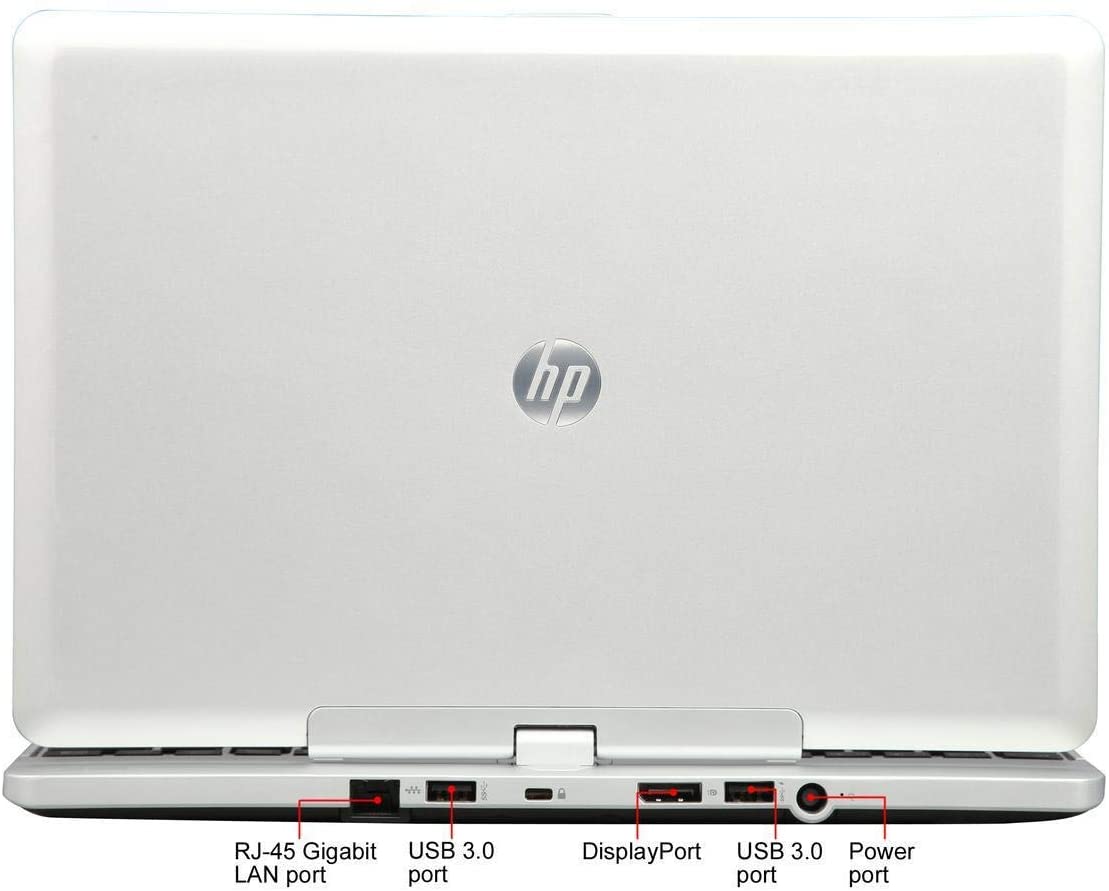 HP EliteBook Revolve 810 G3 11.6" HD Touchscreen Laptop Computer, Intel Core i5 5th Generation 8 GB 256 GB windows 10 Pro Refurbished