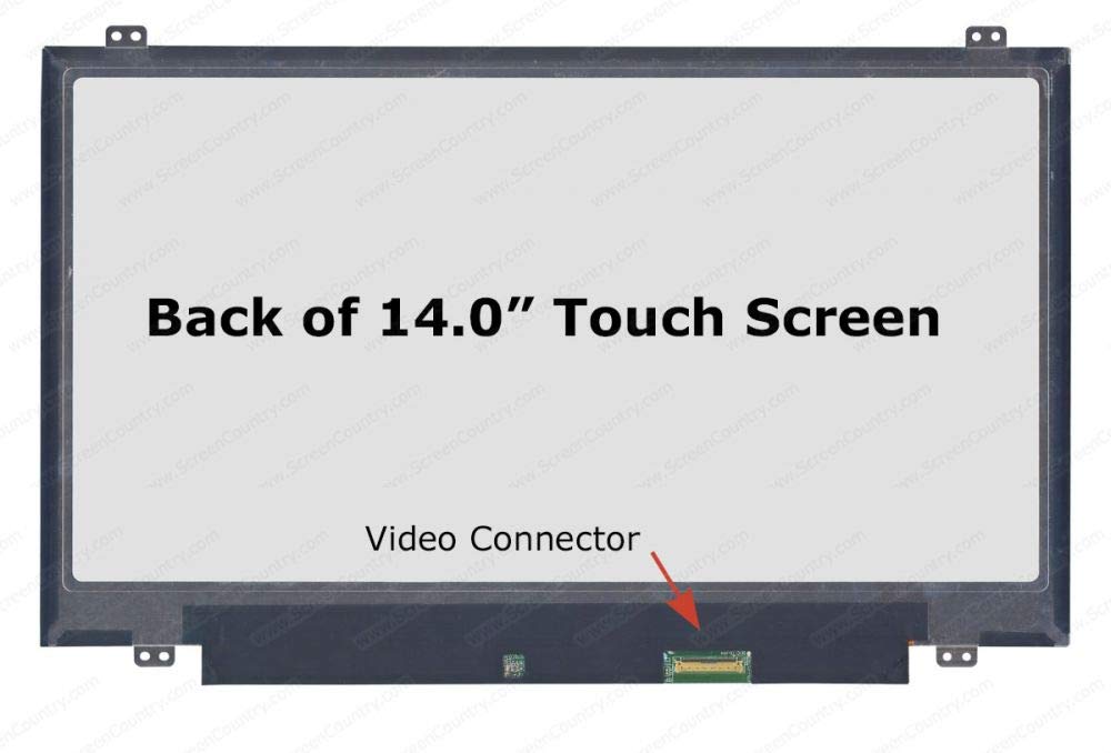 LaptopKing Replacement for T490S Laptop LCD Screen Touch 14.0" Full-HD LED (1920x1080) N140HCN-EA1 30 Pin Narrow
