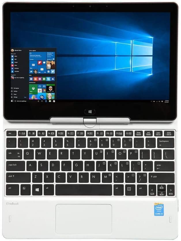 HP EliteBook Revolve 810 G3 11.6" HD Touchscreen Laptop Computer, Intel Core i5 5th Generation 8 GB 256 GB windows 10 Pro Refurbished
