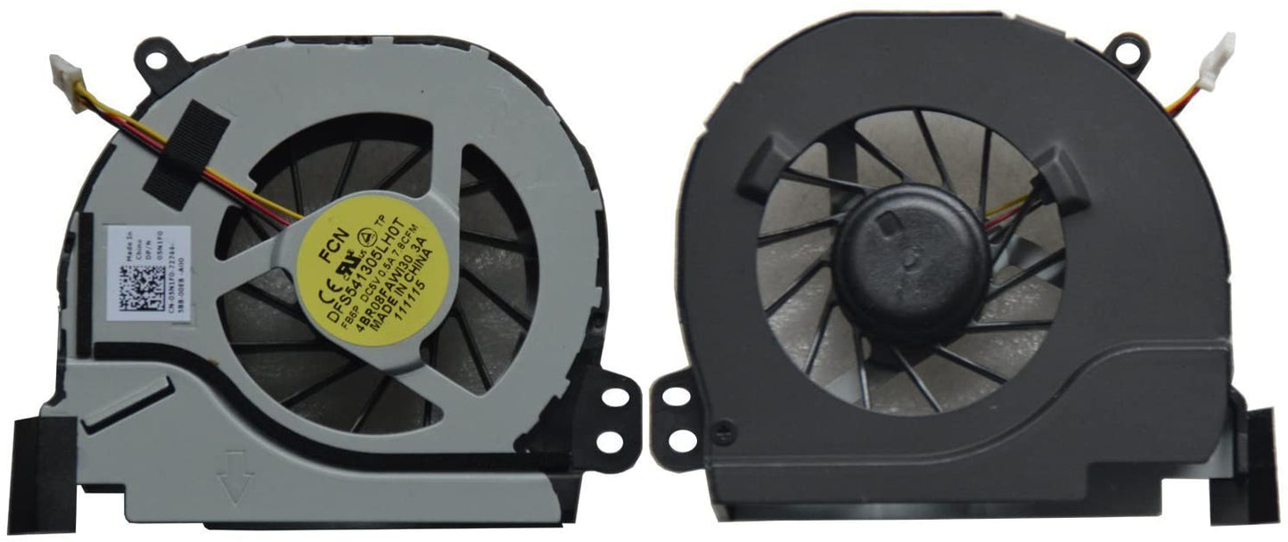 Laptop King CPU Cooling Fan for DELL 4TD 14R 1728 14TR-2728B 5420 7420 3460 05N1F0 Fan
