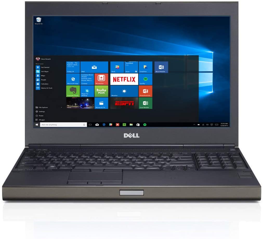 Dell Precision M6800 I7 4700MQ 16G, 480G ssd , webcam, wifi, Quadro K3100M 17.3” Touch , win10 Pro Referbish Sale