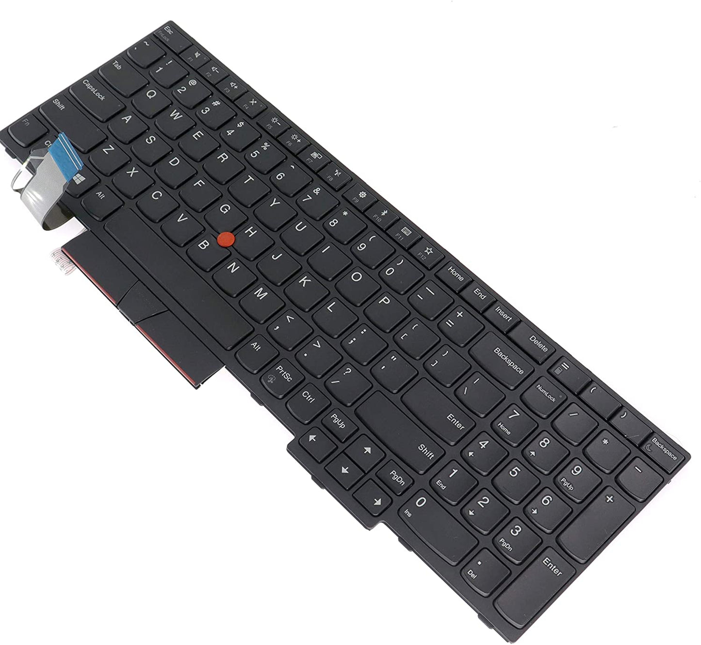 LaptopKing Replacement Keyboard for Lenovo E590 Black US Keyboard
