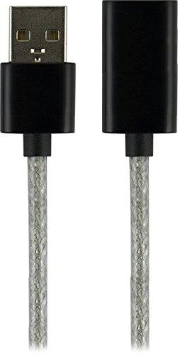 GE USB Extension Cable, 6-Feet - Retail Packaging - Black - Laptop King