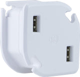 GE Wall Charger for Usb-Powered Devices - Retail Packaging - White - Laptop King