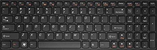 Replacement Keyboard for Lenovo Ideapad - Several Models Available - ***1 Year Warranty*** LaptopKing Keyboard (IdeaPad B570 B575 B580 B585 B590 Z570 Z575 V570, Black) US Layout - Laptop King