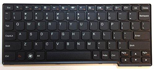 LaptopKing Replacement Keyboard for Lenovo Ideapad S10-2 S10-3 S10-2C S10-3C S11 Series Laptops Black US Layout - 1 Year Warranty - Laptop King
