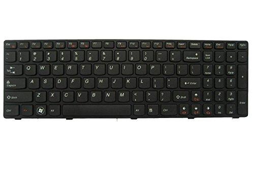 Replacement Keyboard for Lenovo Ideapad - Several Models Available - ***1 Year Warranty*** LaptopKing Keyboard (G570 G575 G770 G780, Black) US Layout - Laptop King