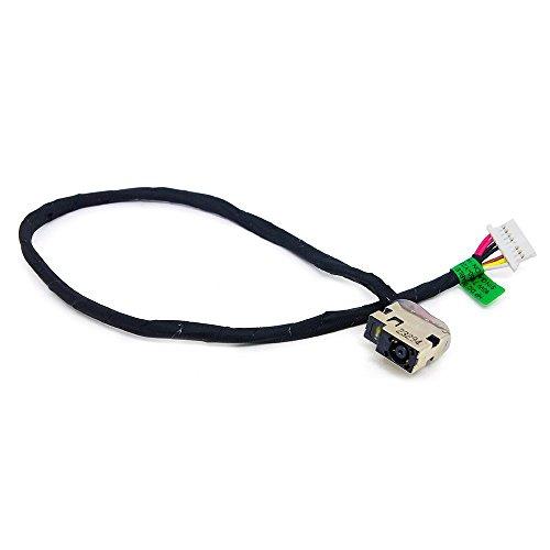 LaptopKing Replacement DC Power Jack Charging Port Plug Connector Socket with Harness Cable for HP Chromebook 14Q 14-q 14-q039wm 14-q049wm 14-q001xx 14-q010dx 14-q010nr 14-q022nb 14-q030ea 14-q030ef 14-q000er 14-q000ns 14-q000sa Laptops - 1 Year Warranty