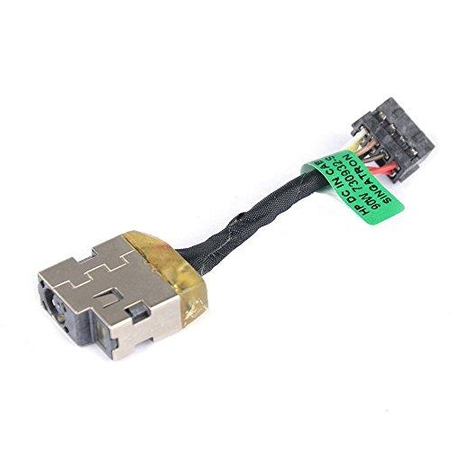 DC Power Jack Plug w/Cable Harness Connector Socket for HP Pavilion 15-K 15-E 14-N 14-V 15-F 15-N 15-P Series Laptop ** 1 Year Warranty **LaptopKing - Laptop King