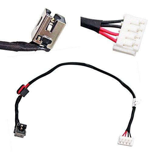 LaptopKing Replacement DC Power Jack Connector Plug for Lenovo Ideapad G450 G460 G470 G475 G560 G565 G570 G575 Z560 Z565 DC301007300 Series with Harness Cable Charging Power Socket - 1 Year Warranty - Laptop King