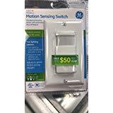 General Electric in-Wall Motion Sensing Switch with Vacancy Option (11927) - Laptop King