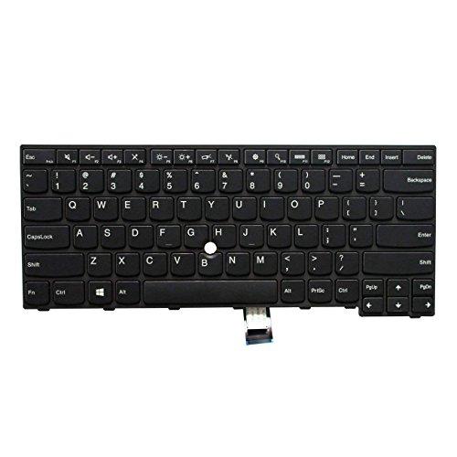 Replacement Keyboard for Lenovo Ideapad - Several Models Available - ***1 Year Warranty*** LaptopKing Keyboard (E450 E455 E450C W450 E460 E465, Black) - Laptop King