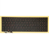 LaptopKing Replacement Keyboard for Asus GL552 GL552J GL552JX GL552V GL552VL GL552VX GL552VW-DH71 GL552VW-DH74 G552 G552V G552VW G552VX GL752 Backlit Red Word Keyboard - 1 Year Warranty - Laptop King