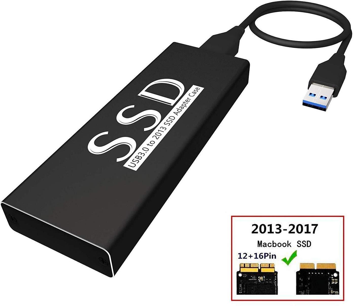 LaptopKing USB PCIe SSD Enclosure for 2013 2014 2015 2016 2017