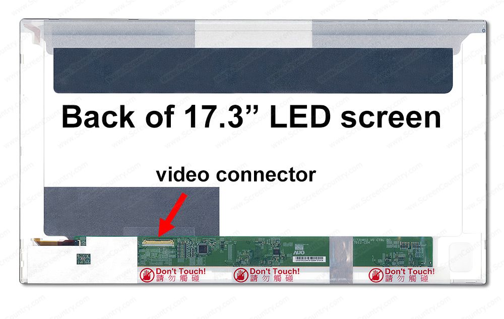 LaptopKing New Replacement LCD Screen for B173HW02 V.0 HW2A 17.3-inch WideScreen 40 pin