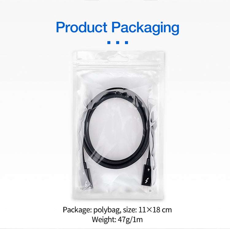Thunderbolt 4 Cable 1.2M ,4feet Supports 8K Display 40Gbps Data Transfer 100W Charging USB C to USB C Cable sales