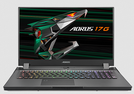 Gigabyte Notebook AORUS 17G YD-73US345SH 17.3" Core i7-11800H 32GB 512GB RTX3080 Windows 10 Home Retail Sale