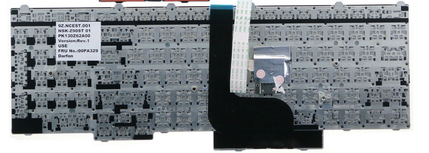 Laptop King Replacement Keyboard for Lenovo Thinkpad P50 P70 US Keyboard 00PA329 Non-Backlit