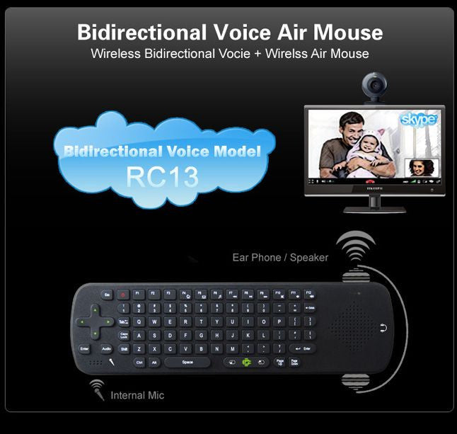 Measy 4 in 1 Measy RC13 Air Fly Mouse/Keyboard - Laptop King