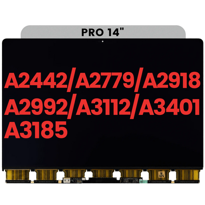 MacBook Pro 14" M1 Pro / M1 Max (2021) LCD Panel Only — A2442 Retina Screen Replacement