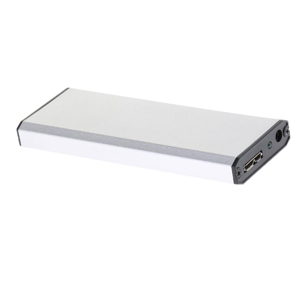 SSD Enclosure for MacBook pro 2012, A1425 A1398 MC975 MC976 USB 3.0 to Portable Box, Silver