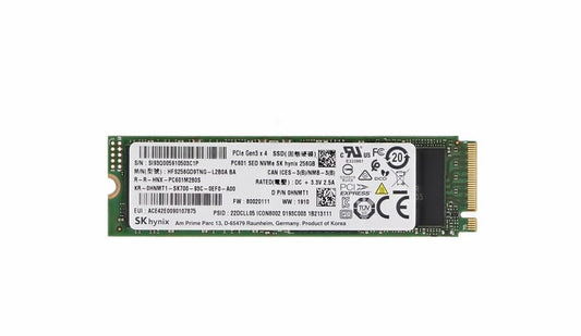 Pull 256G ssd  nvme sale