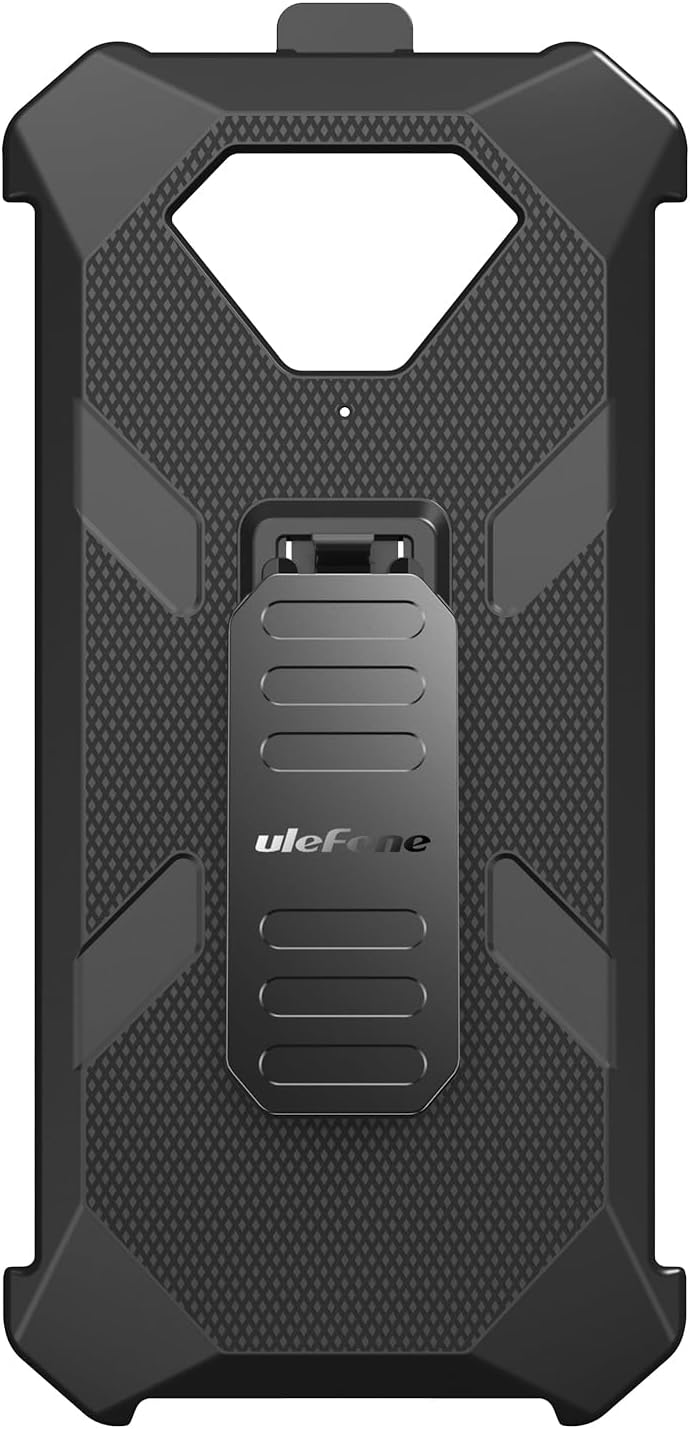 Ulefone Armor X13 Multifunctional Protective Case Original TPU Black Case Armor X13 with Back Clip Carabiner