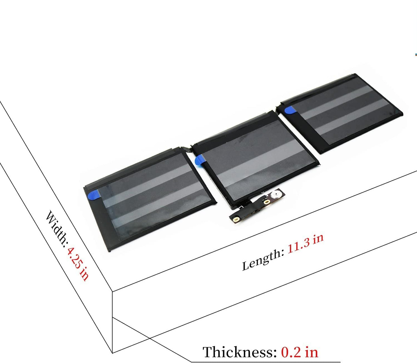 Laptopking Replacement battery for A2171 MacBook Pro 13-inch A2159 (EMC 3301)(Mid 2019) A2289 A2338 MUHN2LL/A MUHP2LL/A MUHQ2LL/A MUHR2LL/A MUHR2LL/B MacBook Pro 13 Inch Two Thunderbolt 3 A2159 MUHR2LL