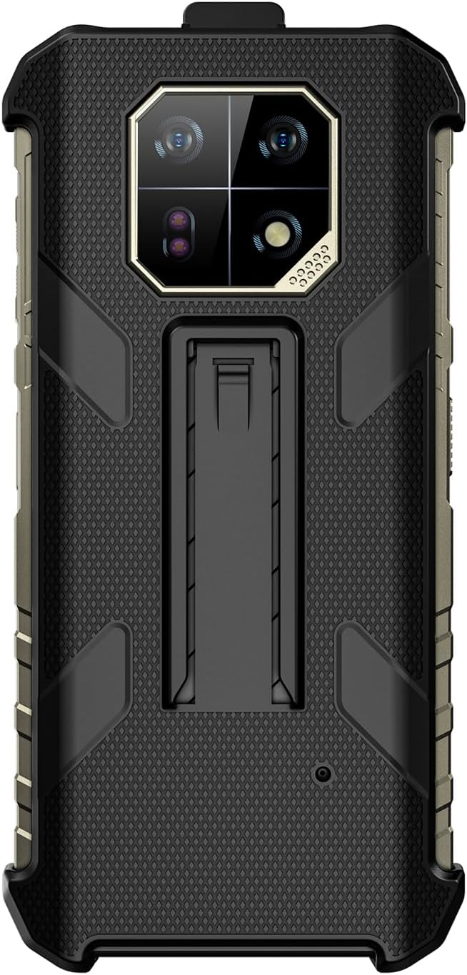 Ulefone Armor 22 Multifunctional Protective Case Original TPU Black Case Armor 22 with Back Clip Carabiner