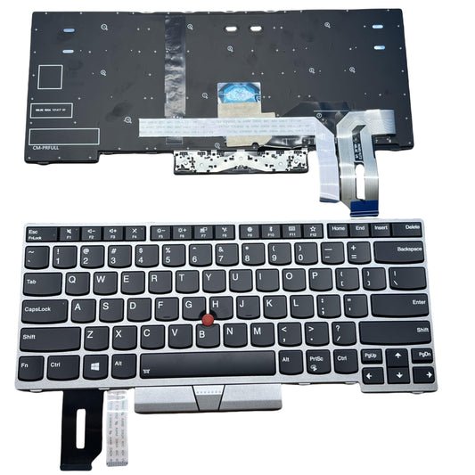 Keyboard for Lenovo ThinkPad T490 T495 P43s US With pointer (not T490s)