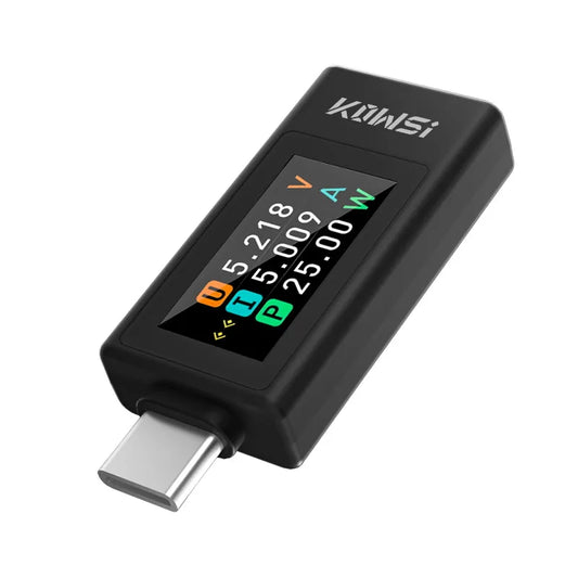 KWS-1902L USB Type-C Voltage Current Power Meter 0.96inch TFT Tester 4-30V 0-8A — LK-ACC-GEN-0027