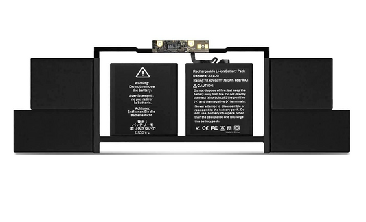Laptopking A1820 Laptop Battery for MacBook Pro 15 inch A1707 Late 2016 Mid 2017 EMC 3162 3072 Series MLH32LL/A MLH42LL/A MLW72LL/A MLW72HN/A MLW82LL/A MPTR2LL/A MPTW2LL/A 11.4V 76Wh