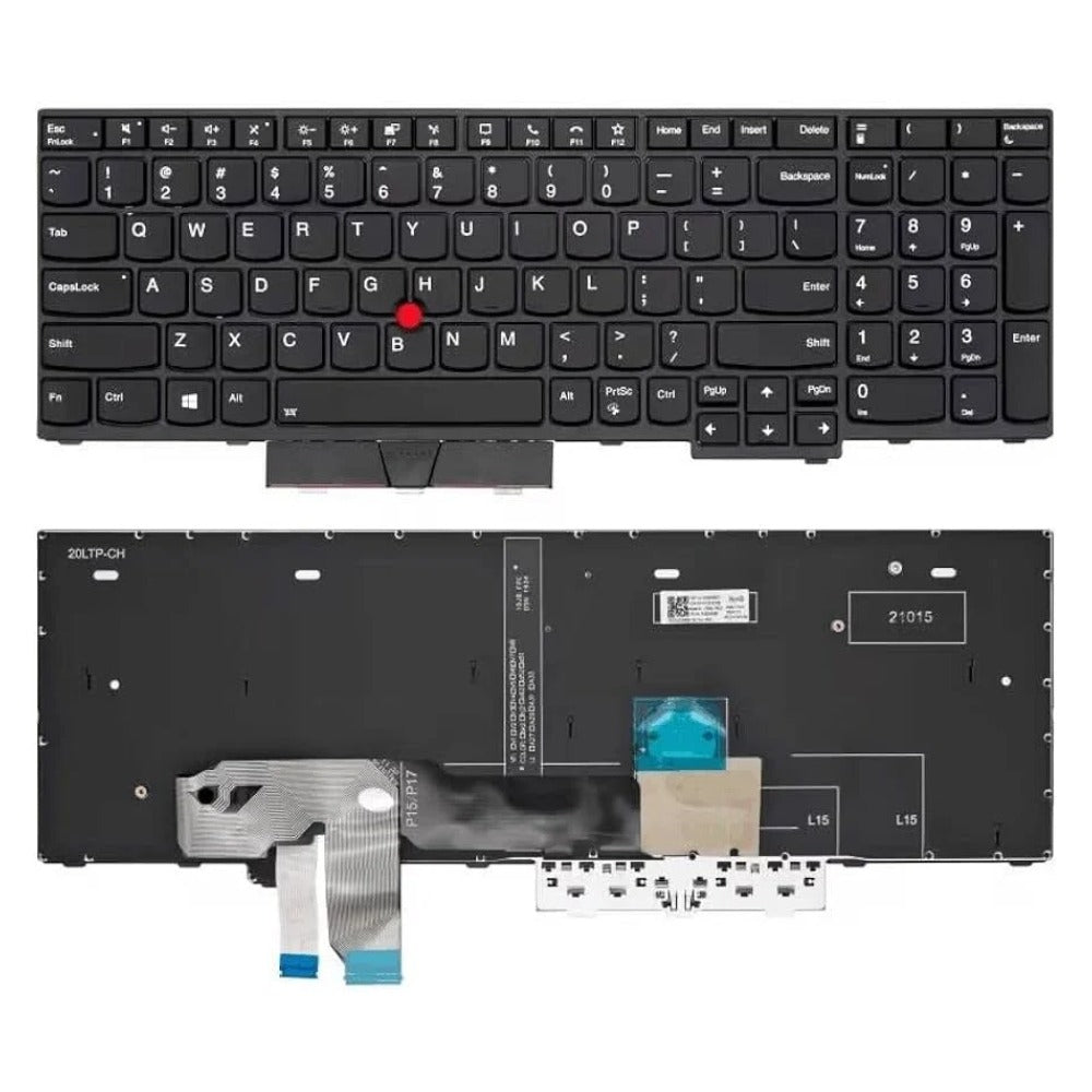 Keyboard for Lenovo ThinkPad P17 Gen 2 US Backlit No pointer