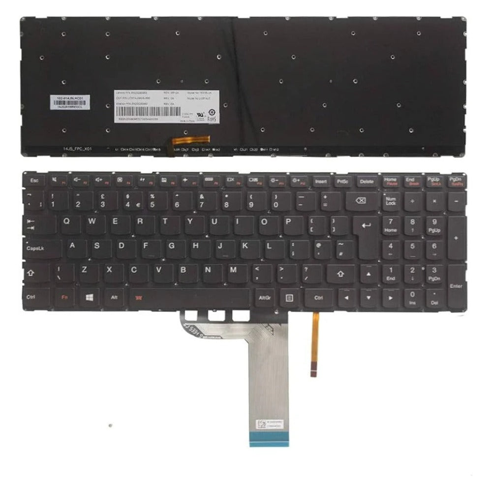 Keyboard for Lenovo Yoga 500-15 US Backlit