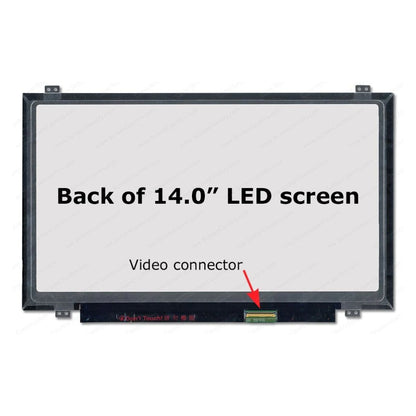 LCD Screen 14 inch with 40 pin video converter