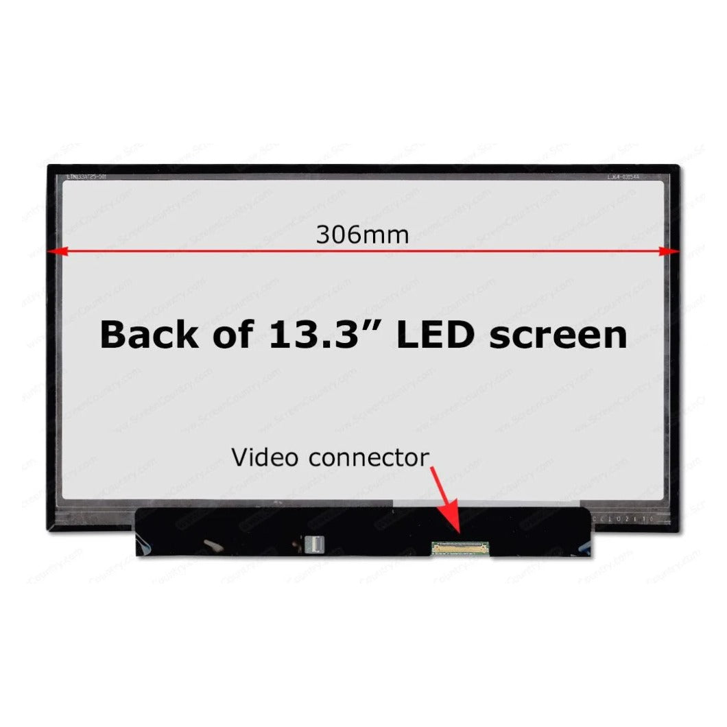 LCD Screen for LTN133AT25-F01 13.3-inch WideScreen 40 pin