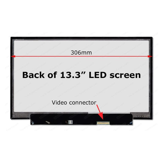 LCD Screen for LTN133AT25-F01 13.3-inch WideScreen 40 pin