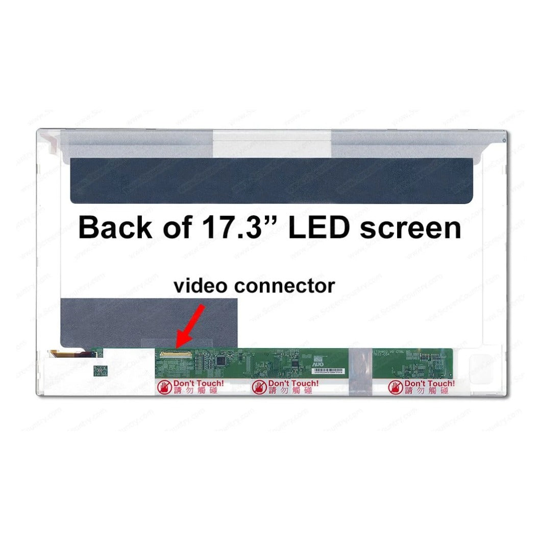 LCD Screen for B173HW02 V.0 HW2A 17.3-inch WideScreen 40 pin