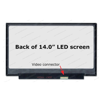 LCD Screen for LP140QH1(SP)(D2) 14-inch WideScreen 40 pin