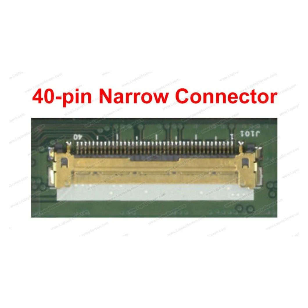 Screen for HD 15.6-inch Widescreen 40 pin Narrow Video Connector (1366x768) NT156WHM-T02 V8.0